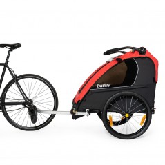 BURLEY Two-seater child trailer HONEY BEE 722865
