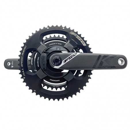 FSA Crankset with carbon potentiometer K-FORCE TEAM POWERBOX DIRECT MOUNT 170 MM 54X40D 12V 722866