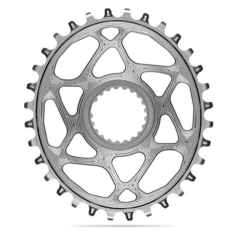 ABSOLUTE BLACK Aluminum oval bicycle chainring 28T DIRECT MOUNT SHIMANO XTR 722880