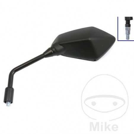 black left wing mirror