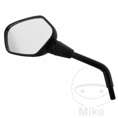 black left wing mirror