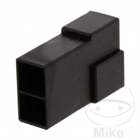 carcasa de conector plano 2 polos