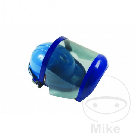 casco con pantalla protectora