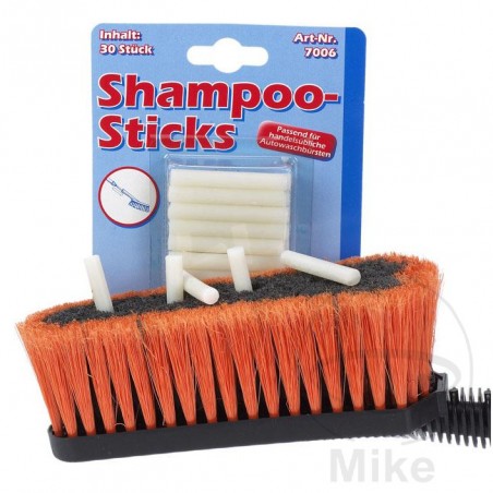 pack 30 solid soap swabs for washing brush