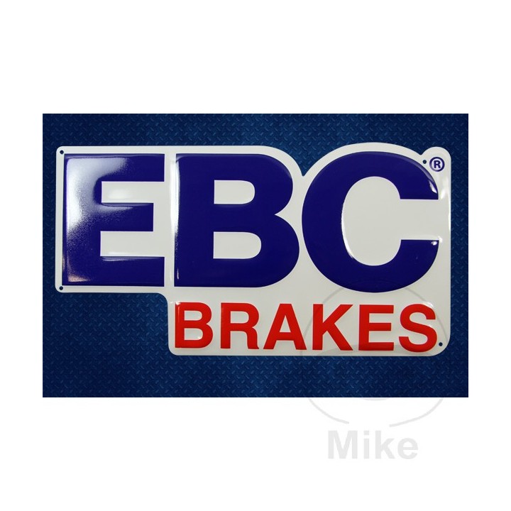 EBC branded plate 380X200 MM 998.01.46