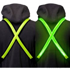 EASYPIX Chaleco de seguridad reflectante adulto LED STREETGLOW 298.00.80