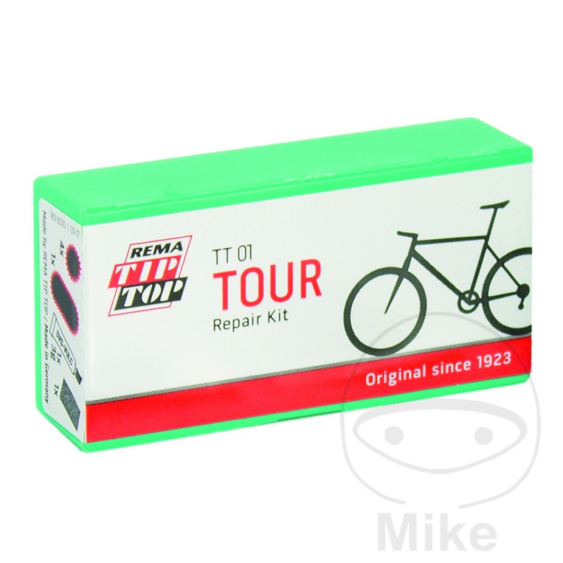 TIP-TOP Kit reparación de pinchazos vulcanizante para neumáticos bicicleta TT 01 519.06.16