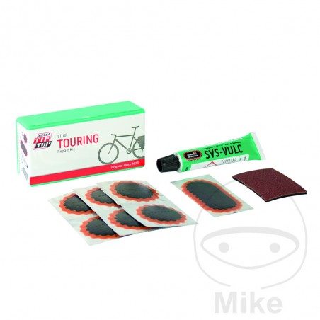 TIP-TOP Kit reparación de pinchazos vulcanizante para neumáticos bicicleta TT 02 519.06.24