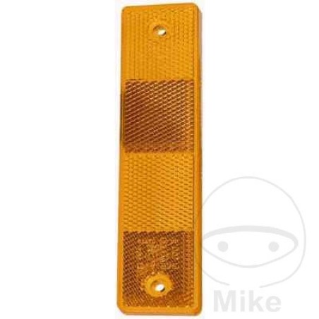 square catadioptric reflector for trailer