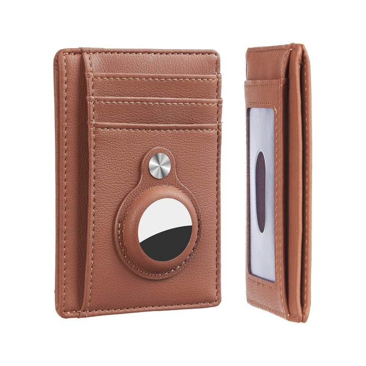 Card Holder Wallet with AirTag Holder - Keep your valuables safe and located
