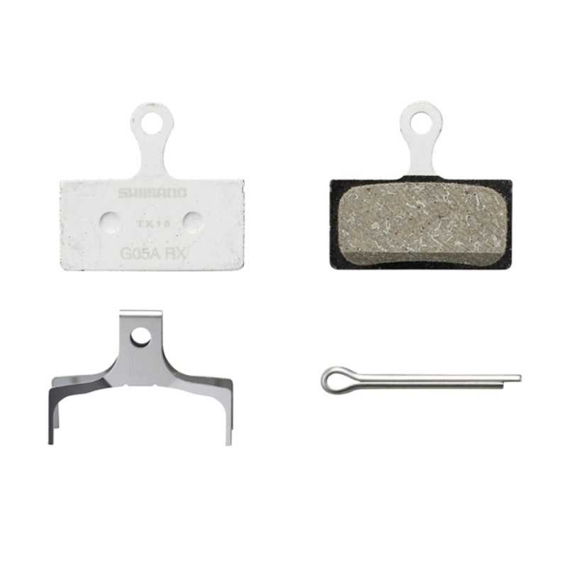SHIMANO Set of resin brake pads with spring G05A G05A 4550170327286