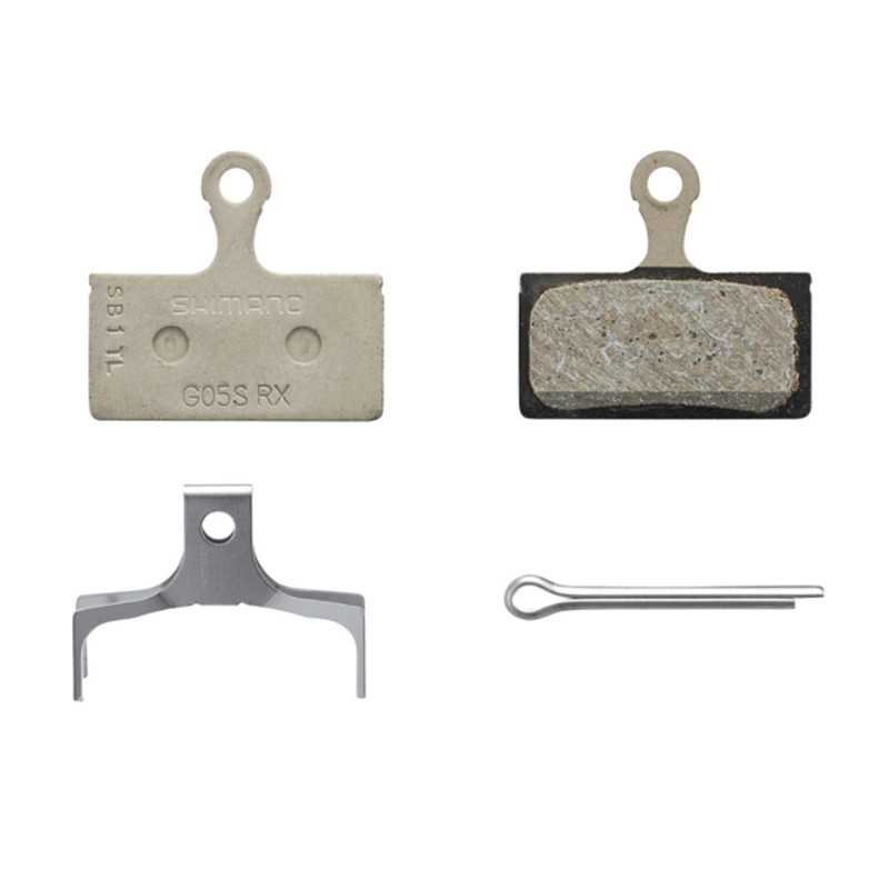 SHIMANO Set of resin brake pads with spring G05S G05S 4550170327354