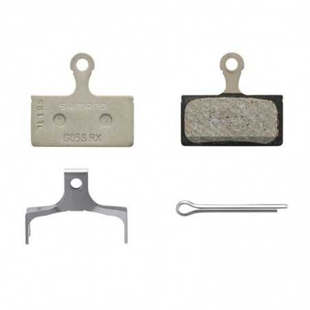 SHIMANO Set of resin brake pads with spring G05S G05S 4550170327354