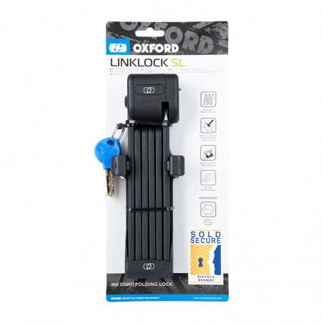 OXFORD Folding padlock LINKLOCK SL 1119315