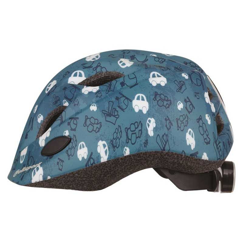 POLISPORT Children's cycling bicycle helmet with light FUN TRIP LED 45/52 CM 1113997