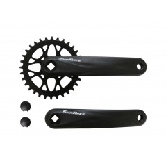 SUN RACE bicycle crankset and chainring PL/BI FCM40U 53305