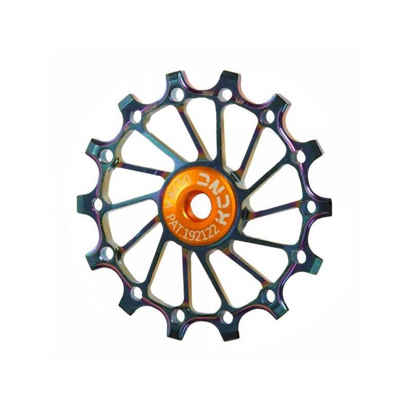 KCNC Ruleta roldana cambio trasero SRAM X-SYNC/SHIMANO 12V NARROW/WIDE OIL SLICK 16T KCROCOTSOI16D