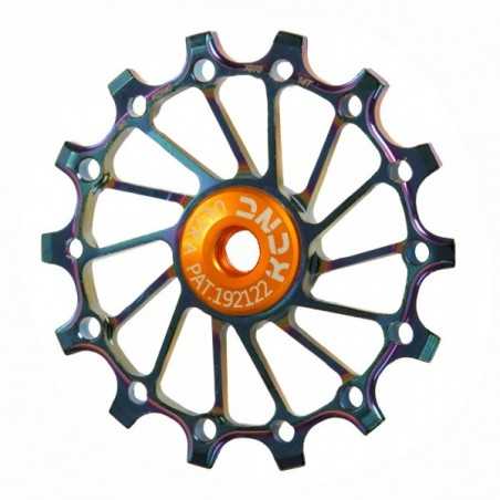 KCNC Ruleta roldana cambio trasero SRAM X-SYNC/SHIMANO 12V NARROW/WIDE OIL SLICK 16T KCROCOTSOI16D