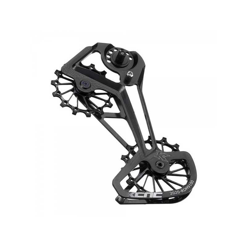 KCNC Pata cambio trasero con roldanas 14+16D SHIMANO XTR M910 SGS 12V KCROSYXTRNGUN