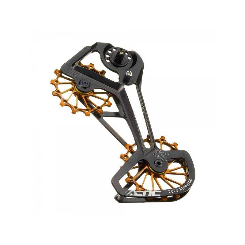 KCNC Pata cambio trasero con roldanas 14+16D SHIMANO XTR M910 SGS 12V KCROSYXTRORUN