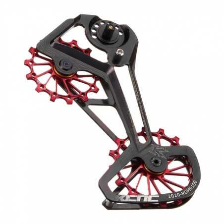 KCNC Rear derailleur with rollers 14+16D SHIMANO XTR M910 SGS 12V 14+16D SHIMANO XTR M910 SGS 12V KCROSYXTRRJUN