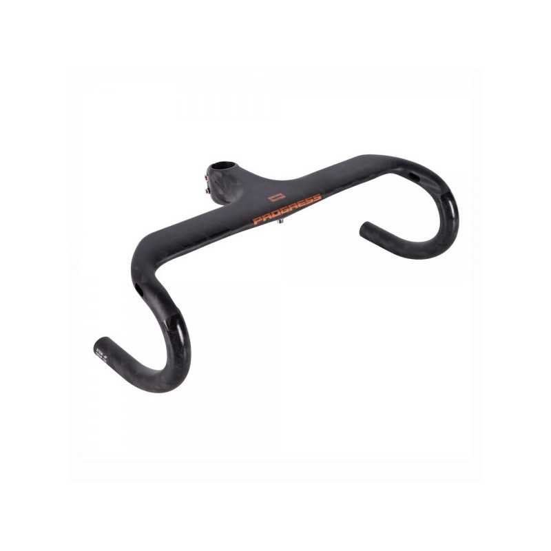 PROGRESS ROAD BICYCLE HANDLEBAR PG-243 LTD COCKPIT CARBON ROAD 42CM 90 MM PG-243 LTD COCKPIT CARBON ROAD 42CM 90 MM PGMARO243LCO