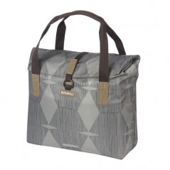 BASIL REAR CARRIER BAG ELEGANCE SHOPPER HOOK-ON 20-26L (39X39X17 CM) 722218VAR