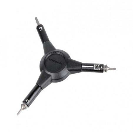 TOPEAK Hex Nut Wrench Tool Y-HEX SPEED 2/2.5/3 MM 58907