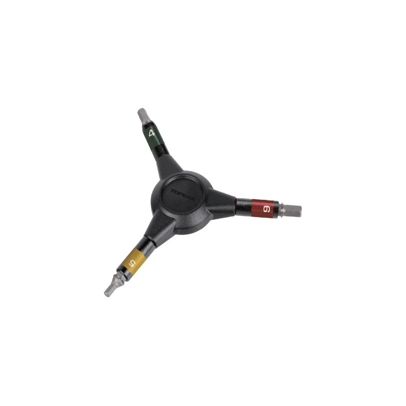 TOPEAK Hex Nut Wrench Tool Y-HEX SPEED 4/5/6 MM 58908