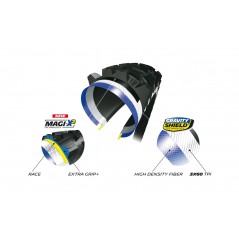 MICHELIN Bicycle tire cover 29X2.40 WILD ENDURO FRONT MAGI-X TUBELESS READY 60753