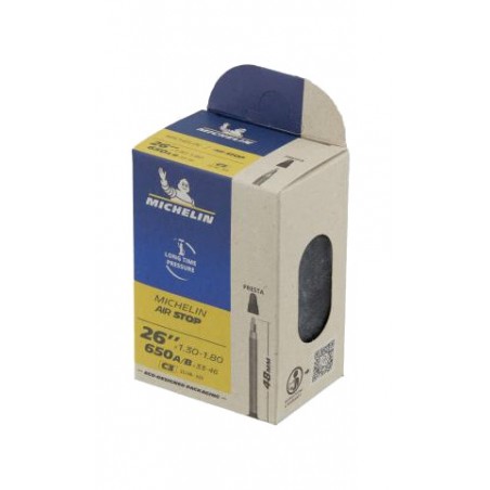 MICHELIN Camara de aire bicicleta válvula bici 26X1.30/1.80 48 60756