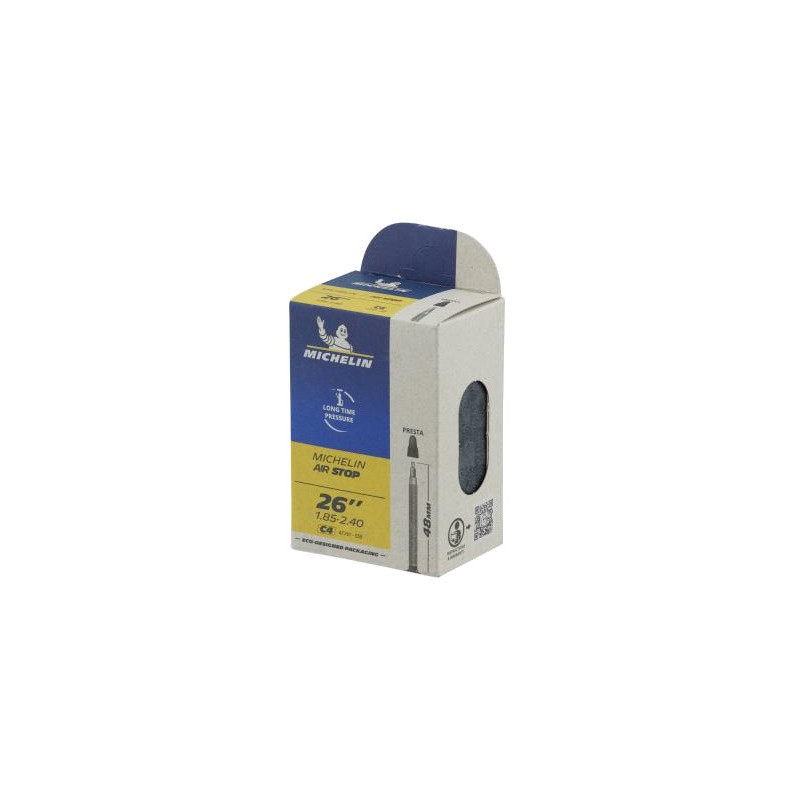 MICHELIN Camara bicicleta válvula presta 26X1.85/2.40 VB48 59519
