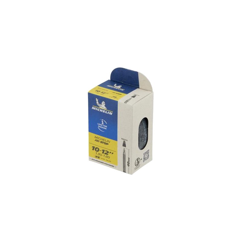 MICHELIN Camara bicicleta válvula presta 10"12X1.30/1.80 VB40 59525
