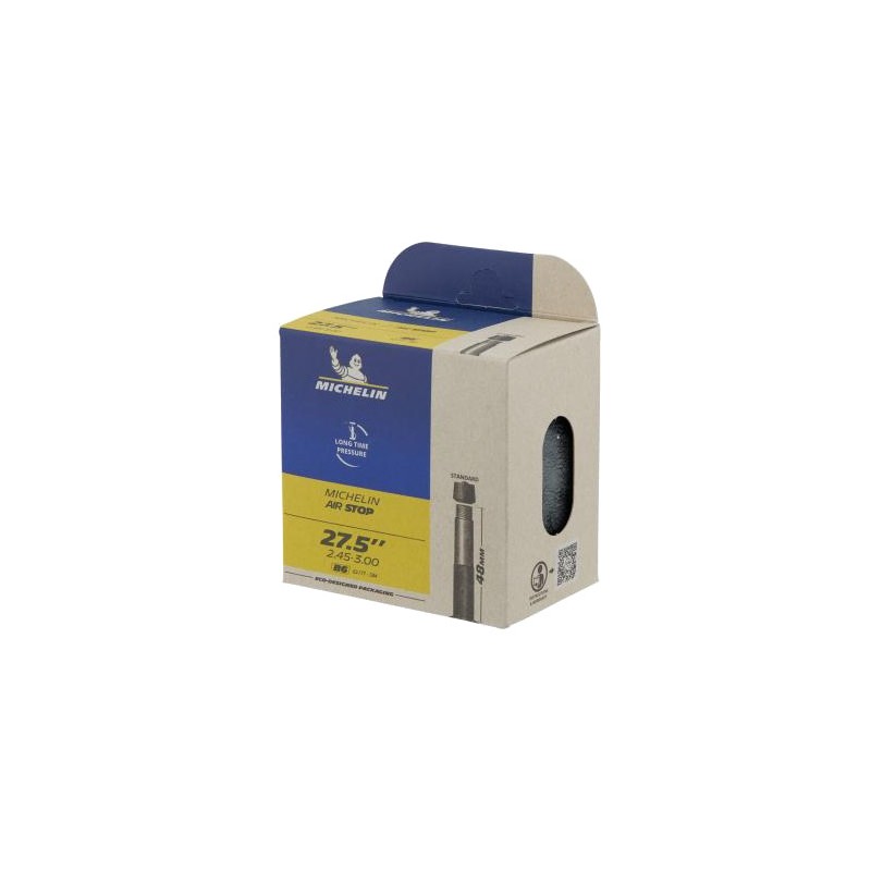 MICHELIN Camara bicicleta válvula schrader 27.5X2.45/3.00 V.MOTO 48 60760