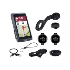 SIGMA Cuentakilometros bicicleta con set de accesorios completo GPS ROX 12.1 EVO GREY 61354