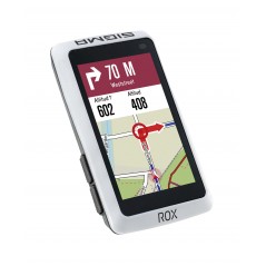 SIGMA Bicycle odometer with complete accessory set GPS ROX 12.1 EVO WHITE 61356