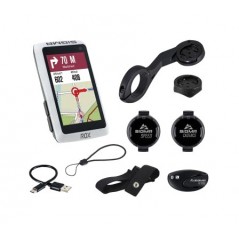 SIGMA Bicycle odometer with complete accessory set GPS ROX 12.1 EVO WHITE 61356