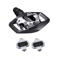 SHIMANO Bicycle pedal + cleats ED500 SPD SM-SH56 4524667689331
