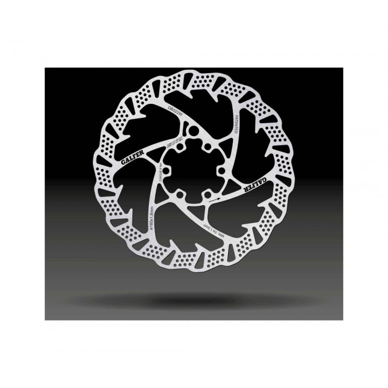GALFER Disco de freno montaña MTB SHARK Ø160X1.80 MM 8400170139913