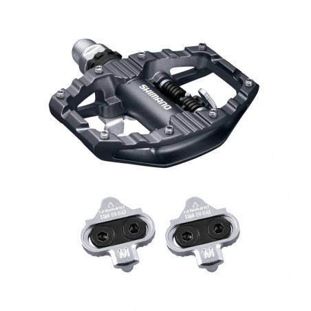 SHIMANO Bicycle pedal + cleats EH500 SPD SM-SH56 4524667866312