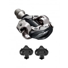 SHIMANO Pedal de bicicleta + calas DEORE XT M8100 SM-SH51 4550170444181