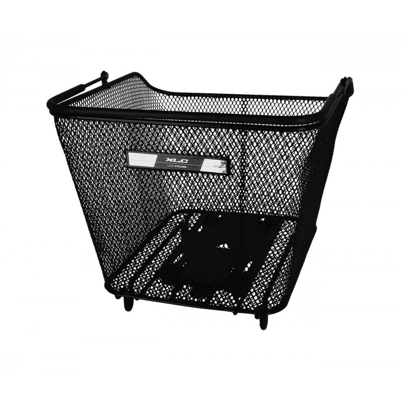 XLC Cesta trasera bicicleta con placa adaptadora MIK BA-B11 5:1 27L 450/400X310/270X250 MM 2502122030