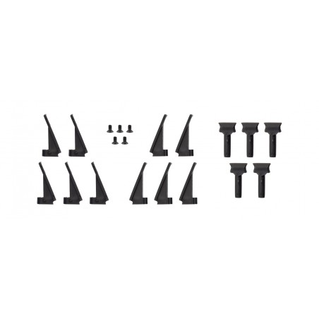 HAIBIKE Left/right aluminum cable entry bracket set E-BIKE ALLMTN 722764