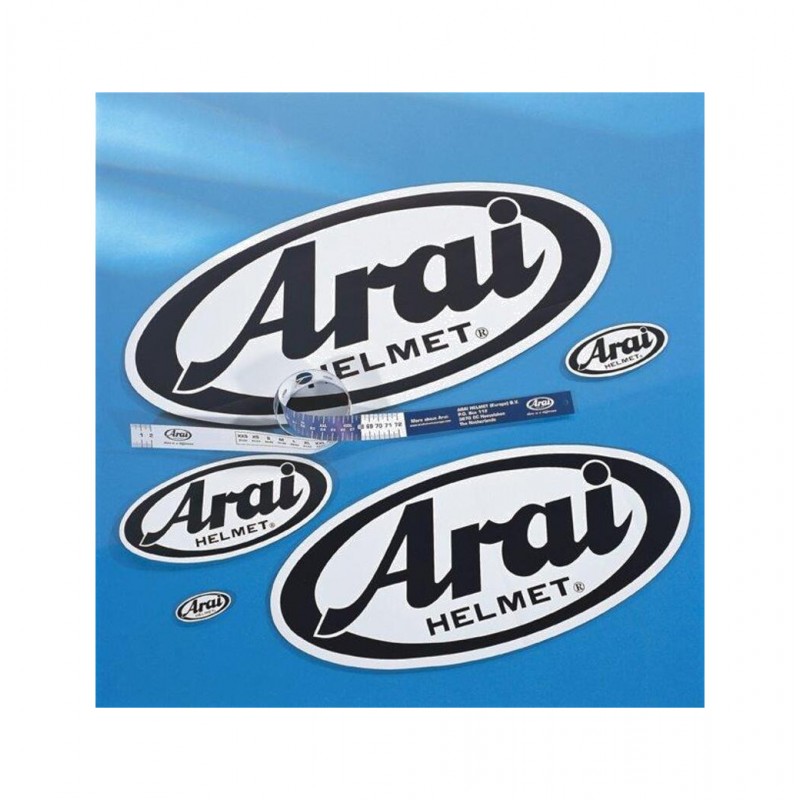 ARAI Pegatina adhesivo con logo 41X19 CM 1102909