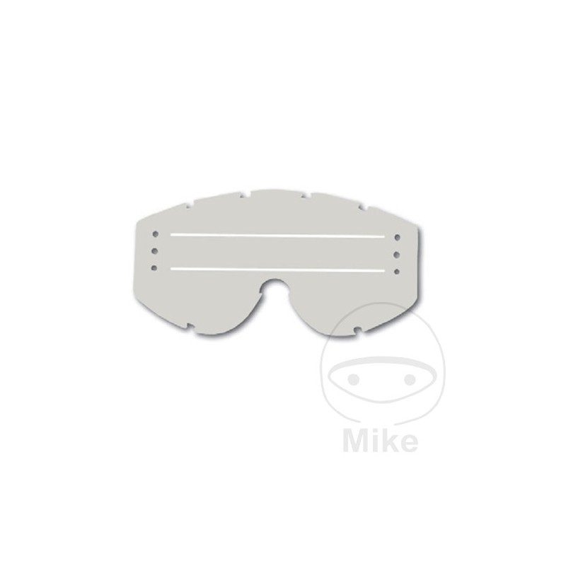 PROGRIP Lens for motocross goggles mask with roll-off system 3215 712.08.84