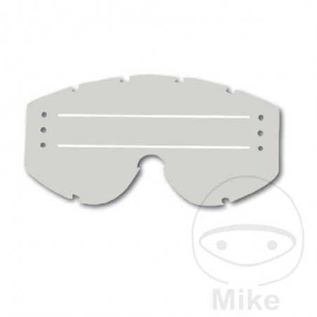 PROGRIP Lens for motocross goggles mask with roll-off system 3215 712.08.84