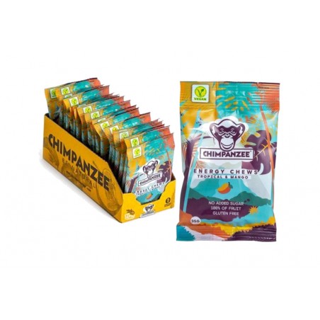 CHIMPANZEE Energizing gummies for athletes VEGAN / GLUTEN FREE 35 GR 157875007VAR
