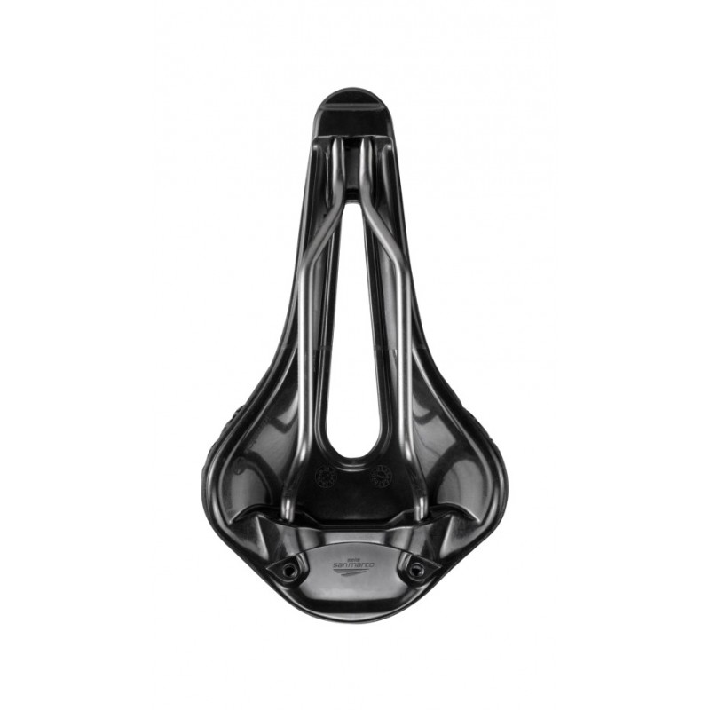 SELLE SANMARCO Road bike saddle SHORTFIT 2.0 OPEN-FIT CARBON FX WIDE 155 X 255 MM 8030282541337