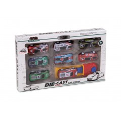 VARIOS Coches de metal con lanzadera 17X29X3 CM (12UD) 16309