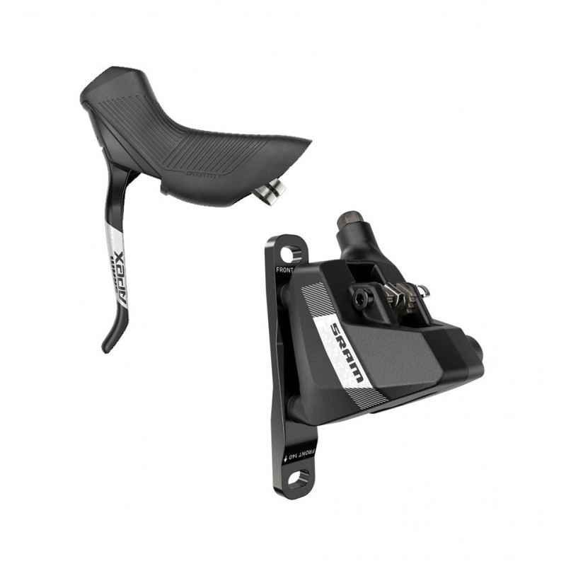 SRAM Freno de disco tipo moto izquierdo pinza trasera flat mount 20mm offset aluminio APEX D1 2000MM 107900